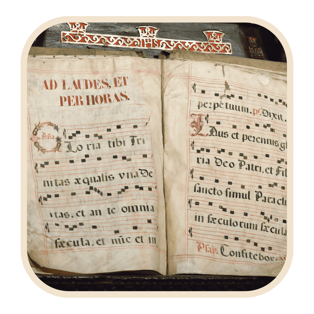 gregorian chant catholic music book